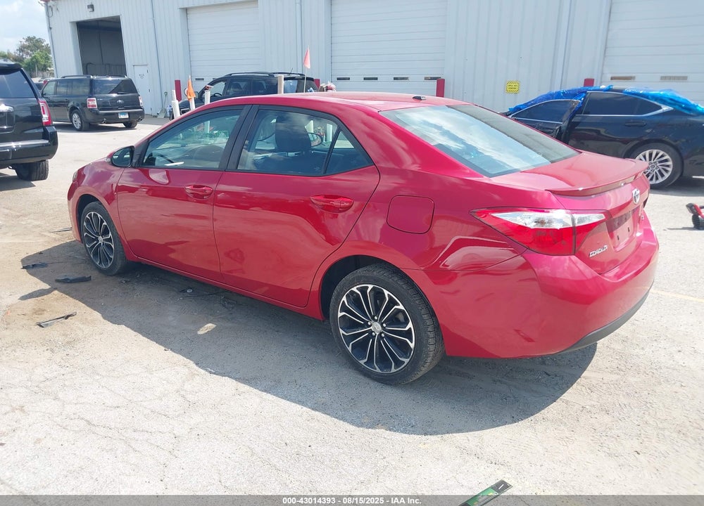 2016 TOYOTA COROLLA VIN: 2T1BURHE7GC638375