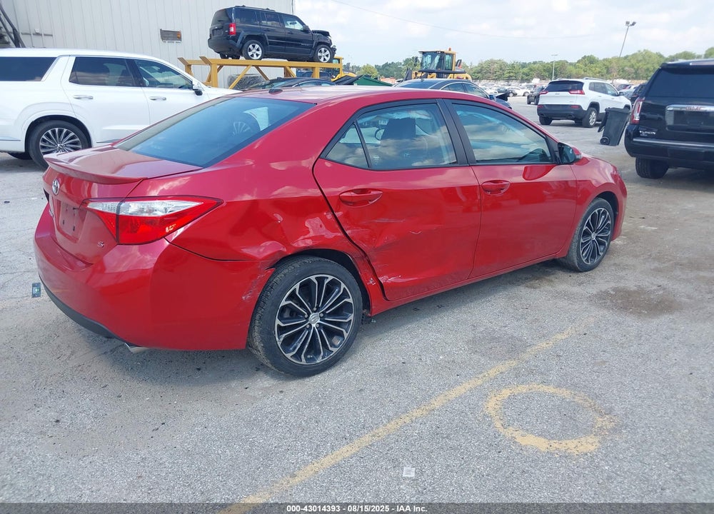 2016 TOYOTA COROLLA VIN: 2T1BURHE7GC638375