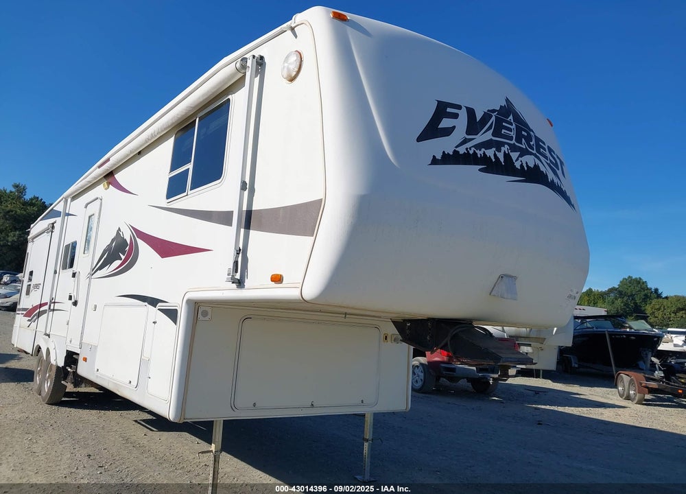 2004 KEYSTONE EVEREST VIN: 4YDF364244H482315