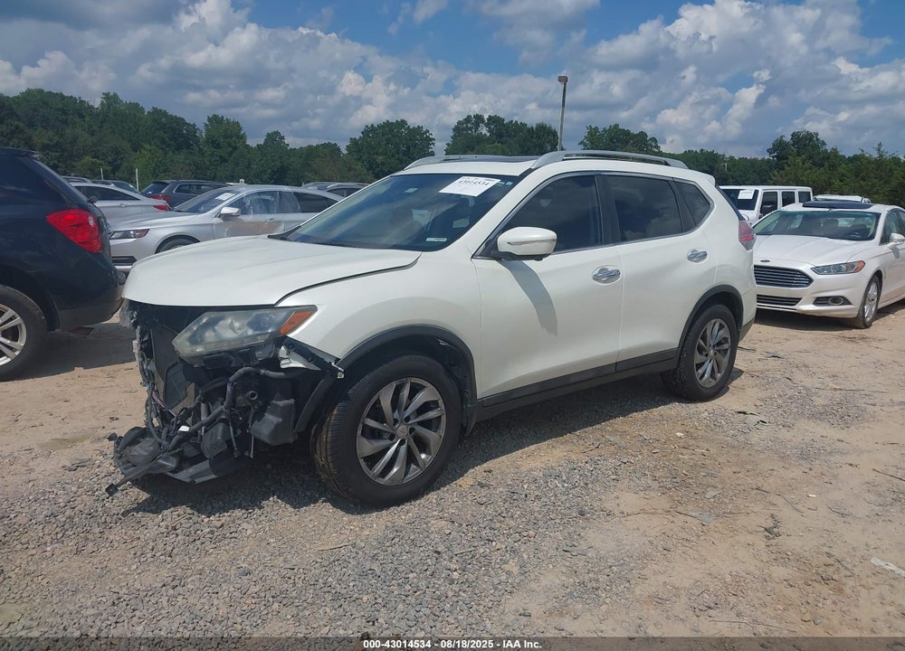 2015 NISSAN ROGUE SL VIN: 5N1AT2MV7FC799842