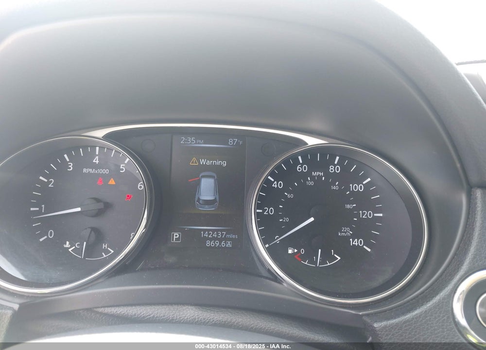 2015 NISSAN ROGUE SL VIN: 5N1AT2MV7FC799842