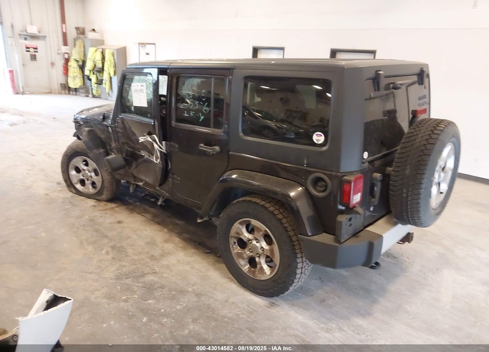 2013 JEEP WRANGLER UNLIMITED SAHARA VIN: 1C4BJWEGXDL665376