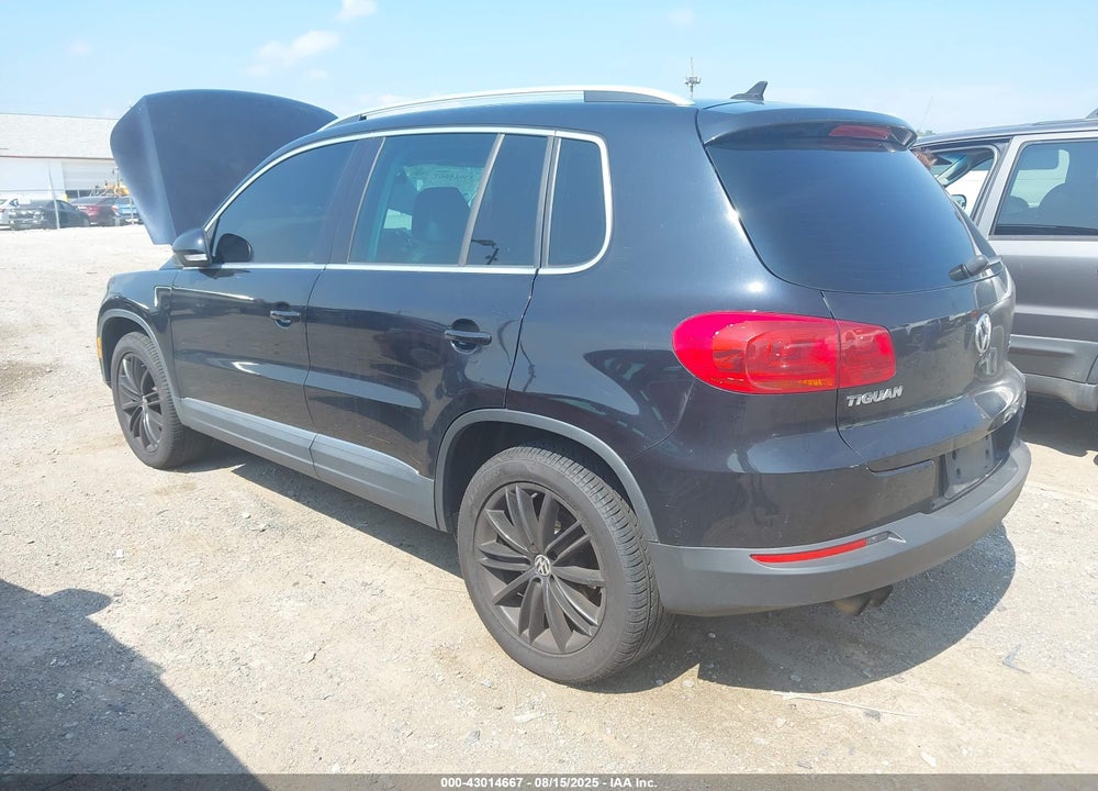 2012 VOLKSWAGEN TIGUAN SE VIN: WVGBV7AX6CW545387