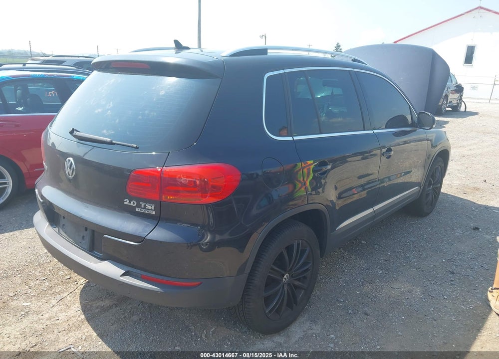 2012 VOLKSWAGEN TIGUAN SE VIN: WVGBV7AX6CW545387