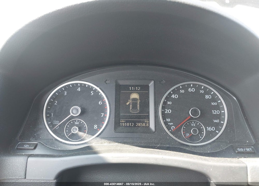 2012 VOLKSWAGEN TIGUAN SE VIN: WVGBV7AX6CW545387