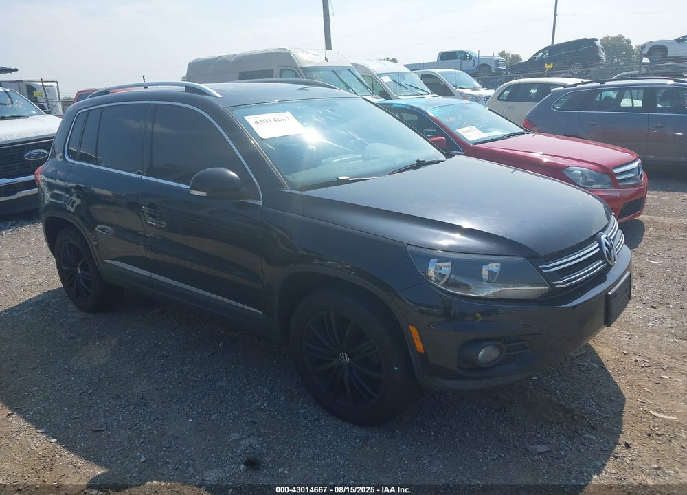 2012 VOLKSWAGEN TIGUAN SE VIN: WVGBV7AX6CW545387