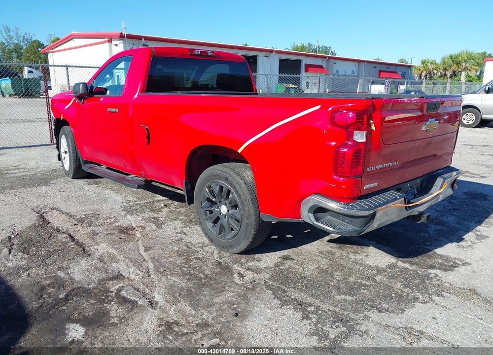 2022 CHEVROLET SILVERADO 1500 LTD 2WD  LONG BED WT VIN: 3GCNWAEK4NG212567