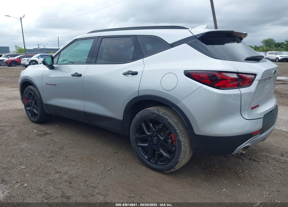 2022 CHEVROLET BLAZER VIN: 3GNKBCR47NS119150