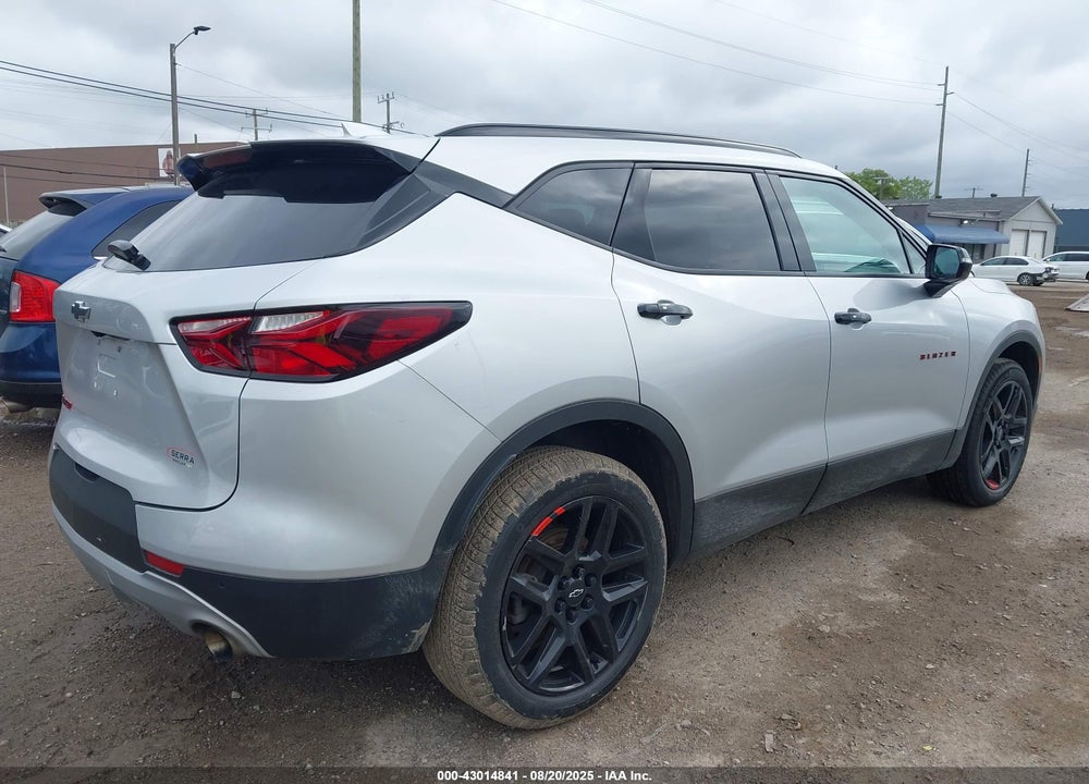 2022 CHEVROLET BLAZER VIN: 3GNKBCR47NS119150