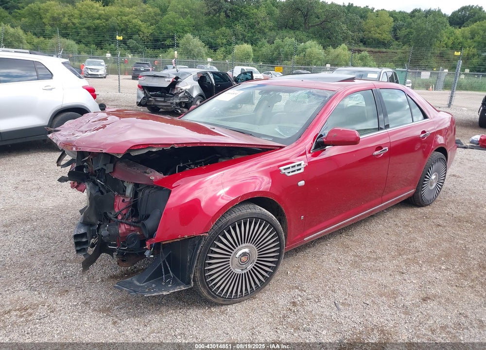 2008 CADILLAC STS VIN: 1G6DD67V880160460