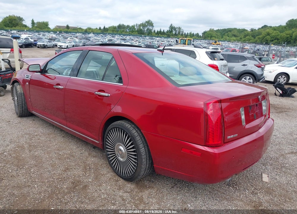2008 CADILLAC STS VIN: 1G6DD67V880160460