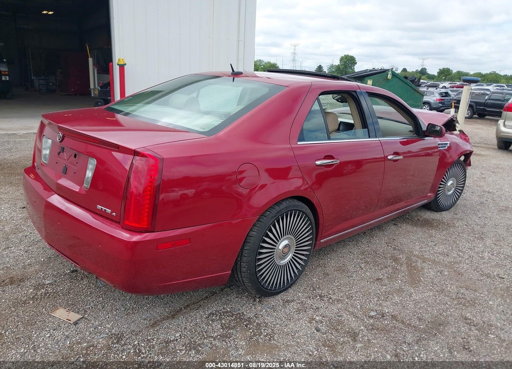 2008 CADILLAC STS VIN: 1G6DD67V880160460