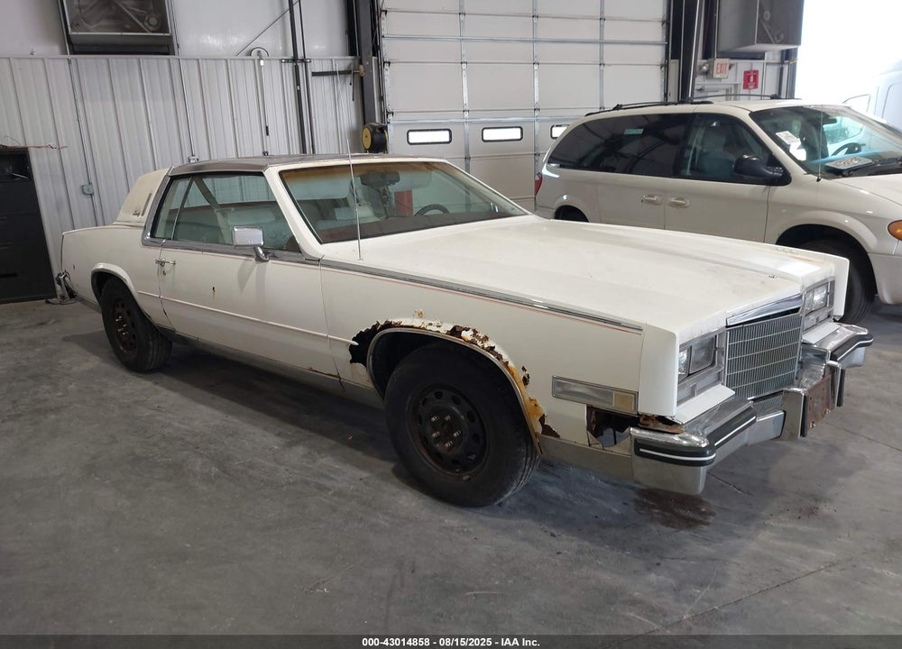 1985 CADILLAC ELDORADO VIN: 1G6EL5781FE628685