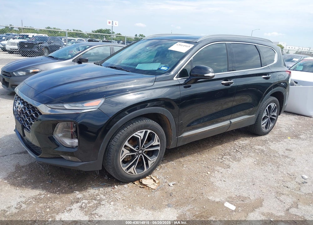 2019 HYUNDAI SANTA FE VIN: 5NMS5CAA3KH018613