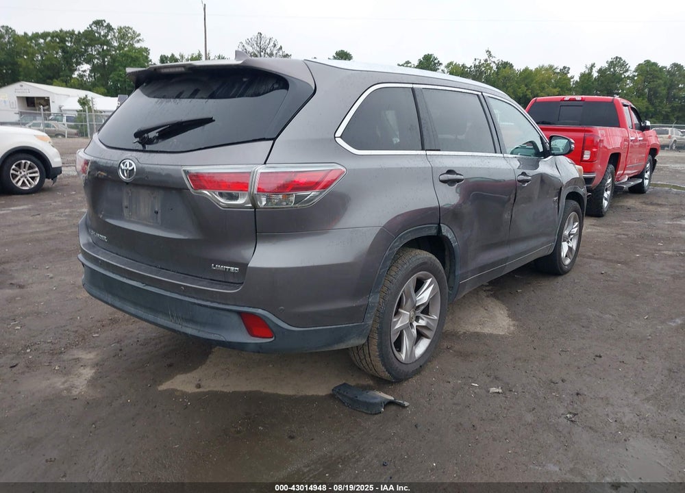2015 TOYOTA HIGHLANDER VIN: 5TDYKRFH6FS046677