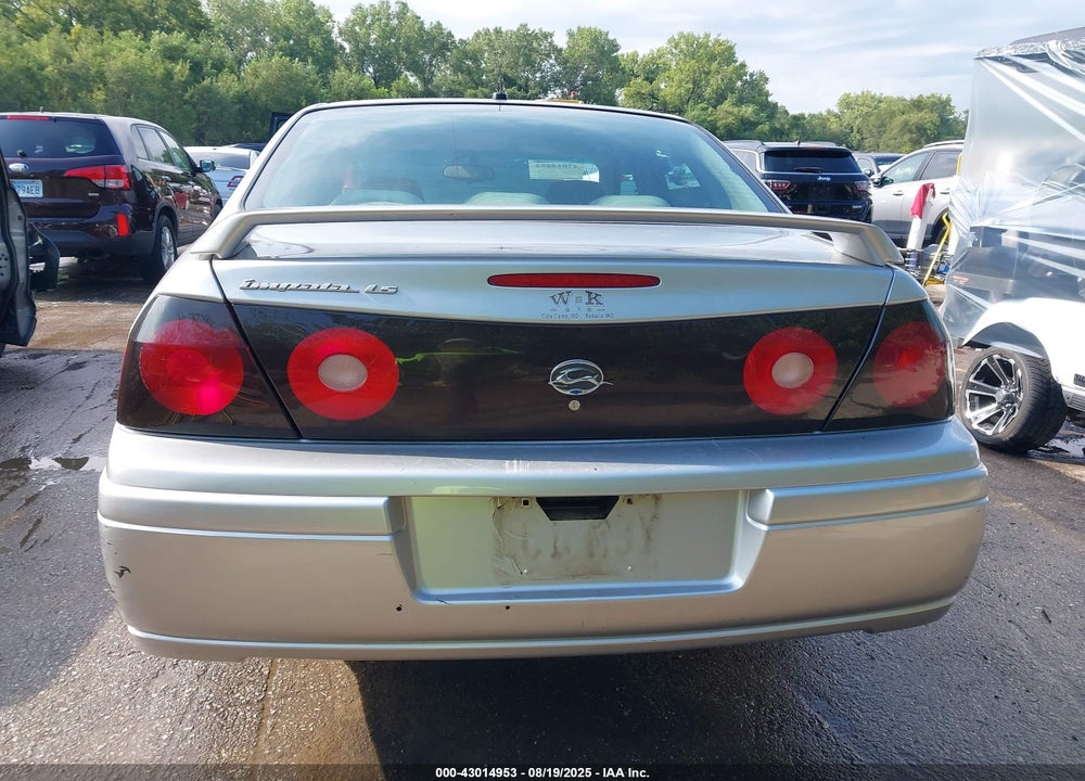 2005 CHEVROLET IMPALA LS VIN: 2G1WH52K259199511