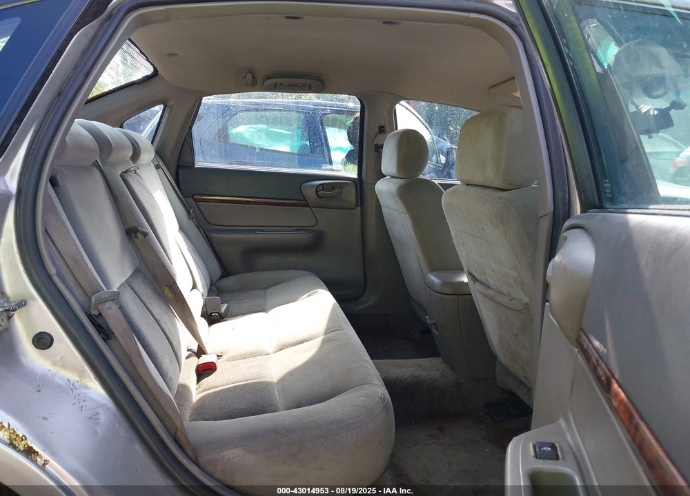 2005 CHEVROLET IMPALA LS VIN: 2G1WH52K259199511