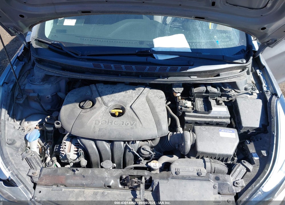 2014 HYUNDAI ELANTRA VIN: KMHDH4AE6EU046942