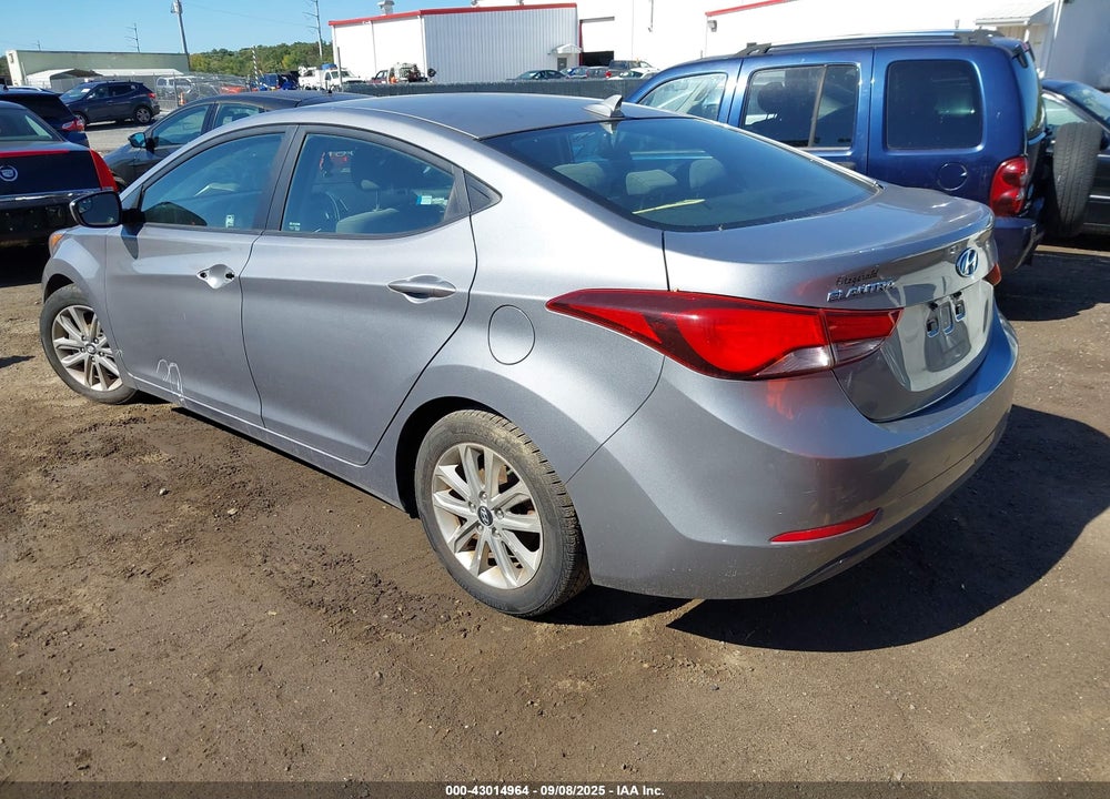 2014 HYUNDAI ELANTRA VIN: KMHDH4AE6EU046942