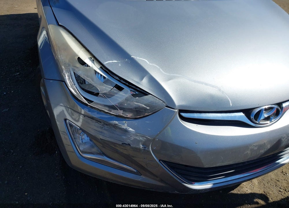 2014 HYUNDAI ELANTRA VIN: KMHDH4AE6EU046942