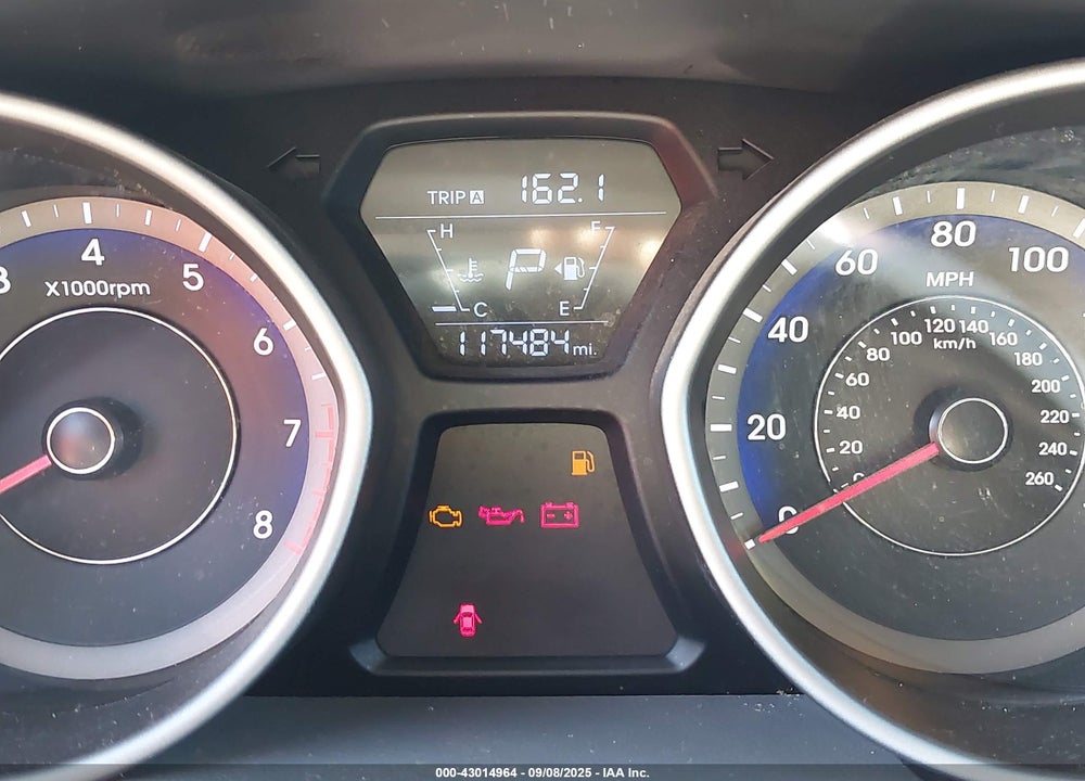 2014 HYUNDAI ELANTRA VIN: KMHDH4AE6EU046942