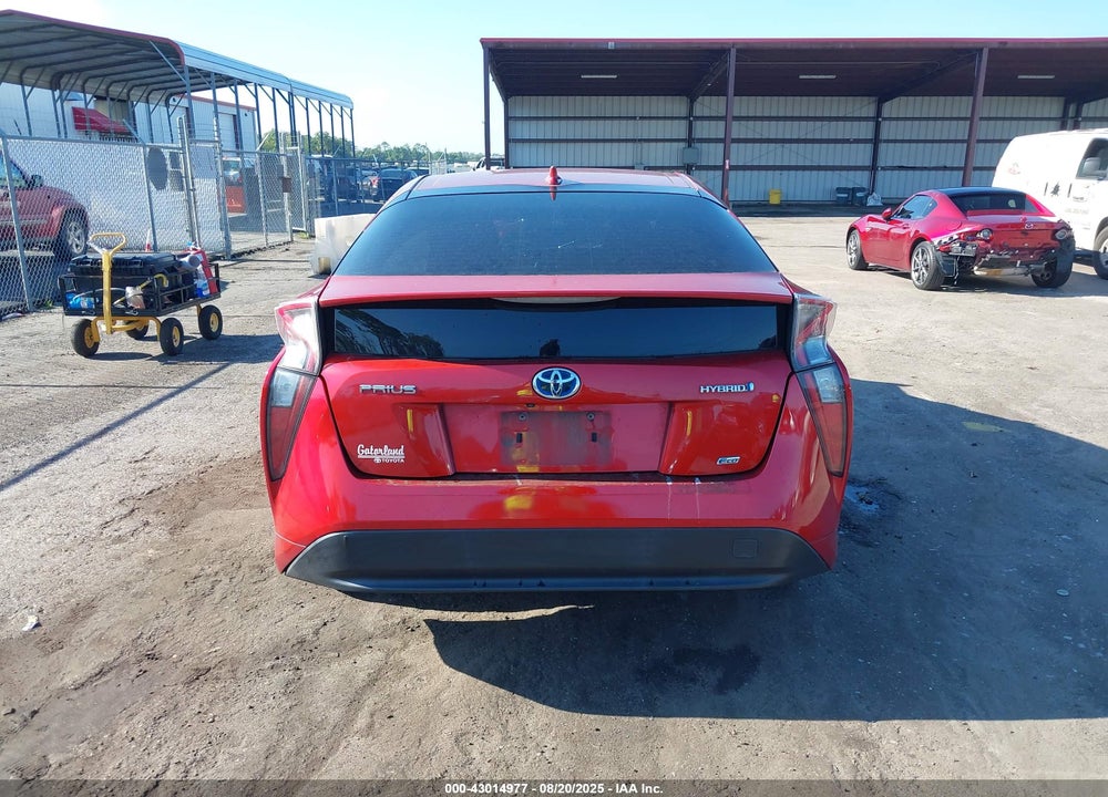 2016 TOYOTA PRIUS VIN: JTDKARFU5G3517792