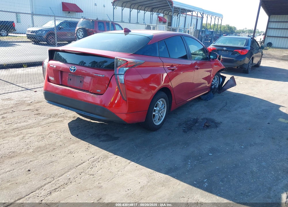 2016 TOYOTA PRIUS VIN: JTDKARFU5G3517792