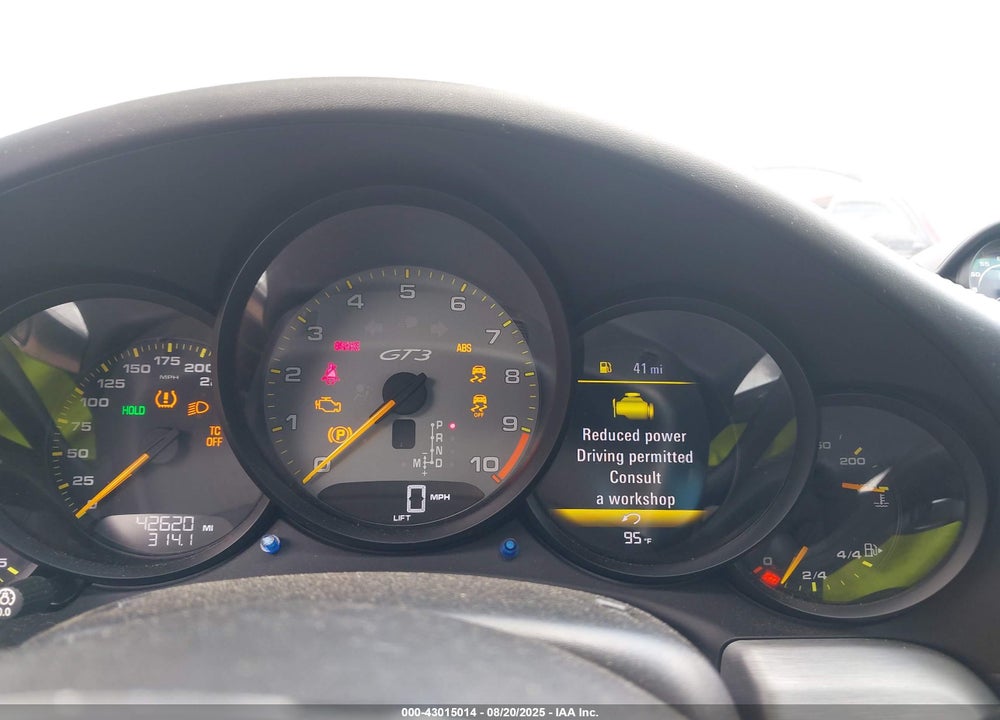 2015 PORSCHE 911 VIN: WP0AC2A9XFS183991