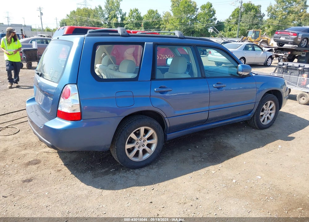 2007 SUBARU FORESTER 2.5X VIN: JF1SG65687H711290