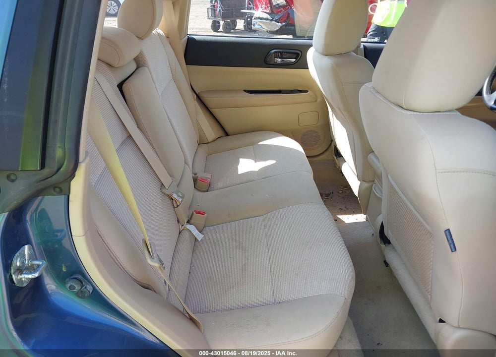 2007 SUBARU FORESTER 2.5X VIN: JF1SG65687H711290