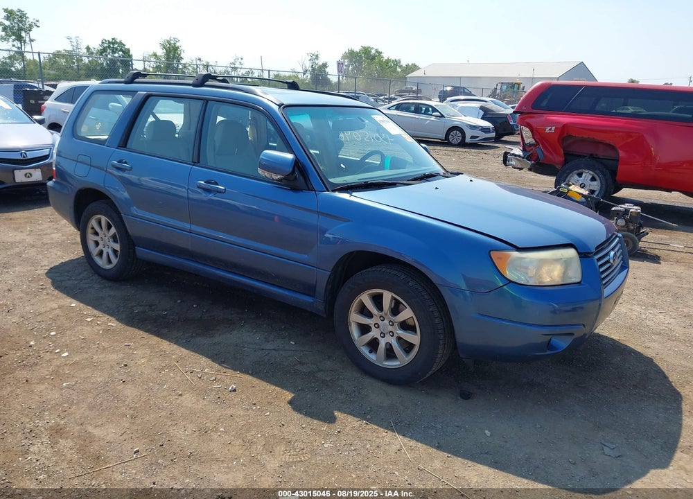 2007 SUBARU FORESTER 2.5X VIN: JF1SG65687H711290