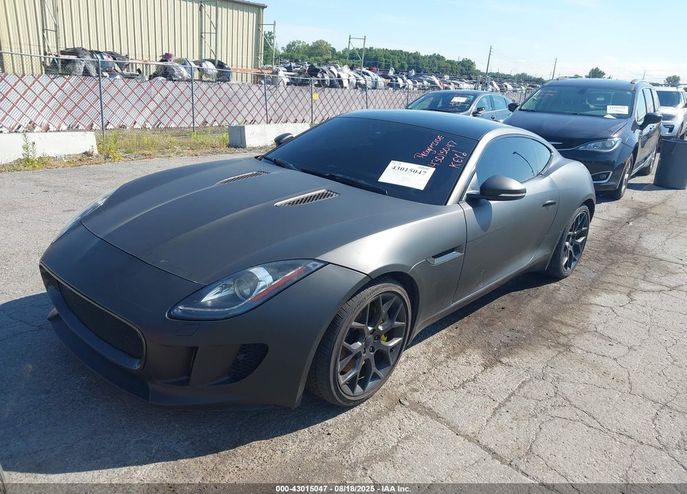 2015 JAGUAR F-TYPE VIN: SAJWA6AT0F8K20012