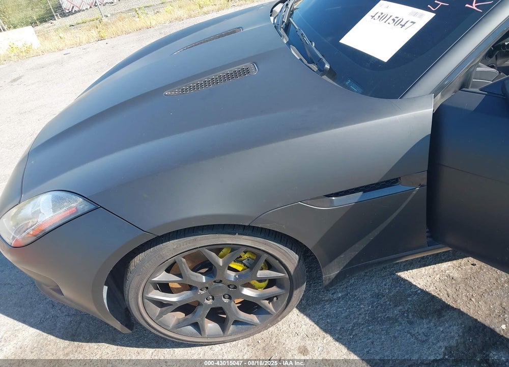 2015 JAGUAR F-TYPE VIN: SAJWA6AT0F8K20012