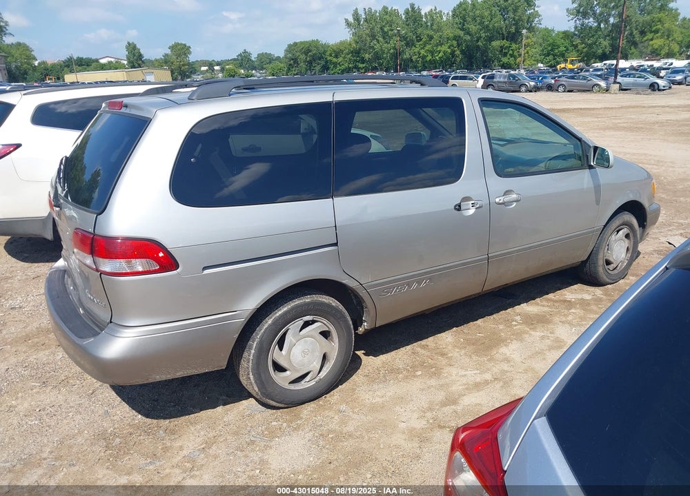 2001 TOYOTA SIENNA XLE VIN: 4T3ZF13C61U370965