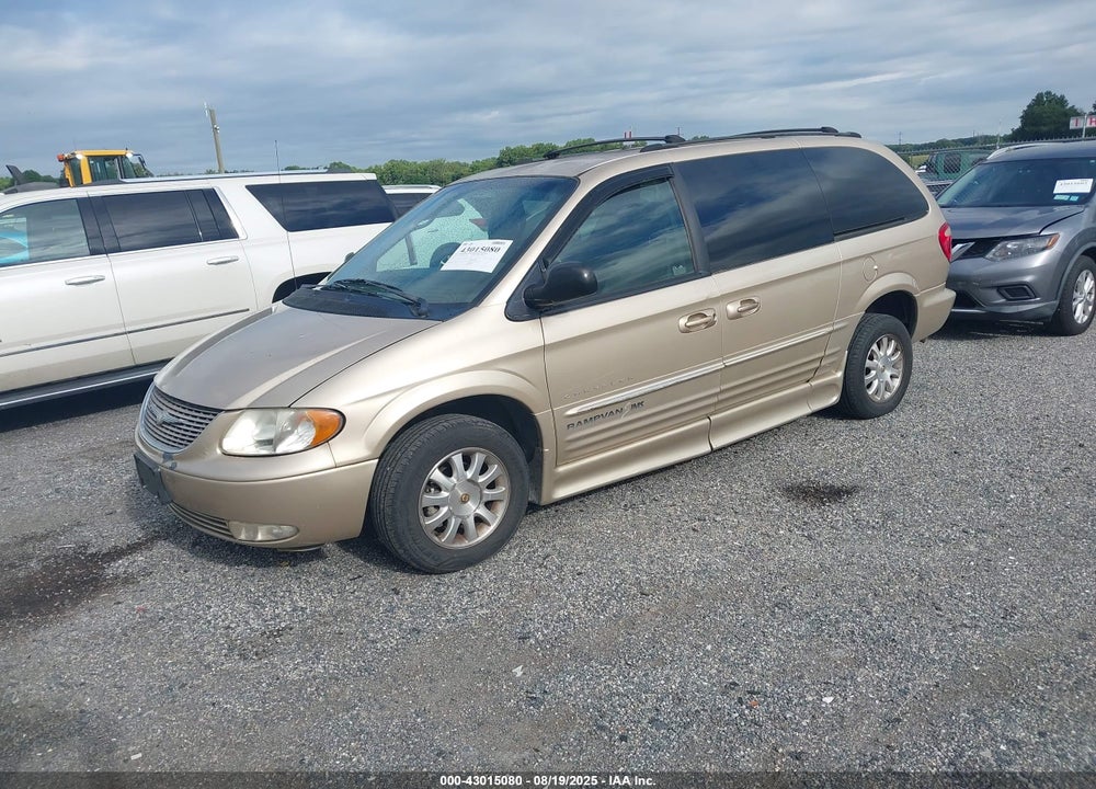 2001 CHRYSLER TOWN & COUNTRY LXI VIN: 2C8GP54L61R249873