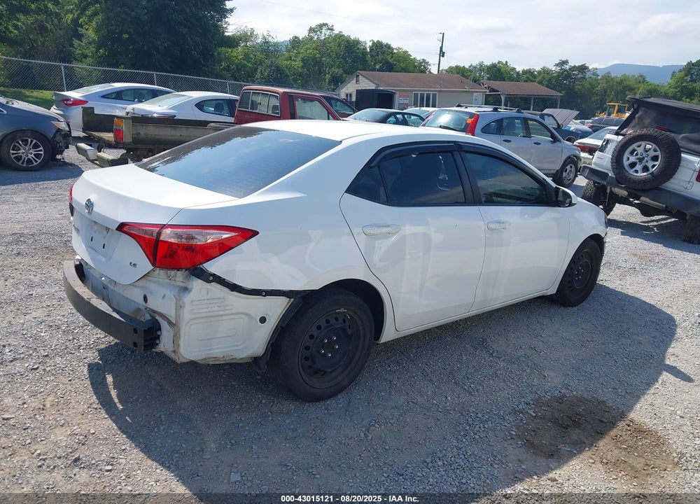 2019 TOYOTA COROLLA VIN: 5YFBURHE5KP897326