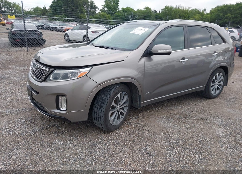 2015 KIA SORENTO SX V6 VIN: 5XYKWDA70FG636169
