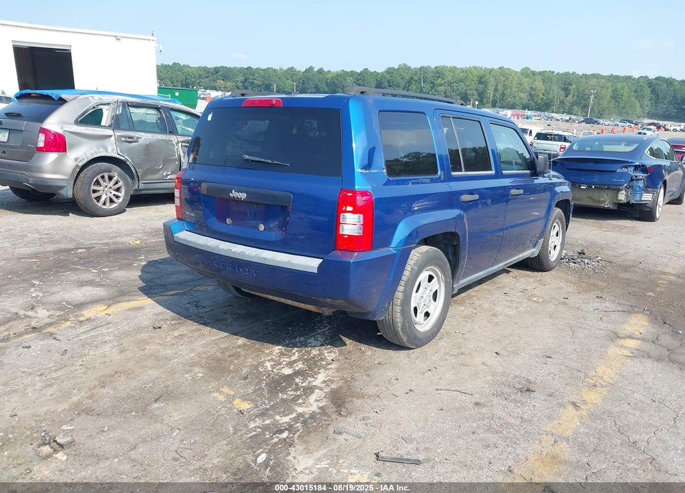 2009 JEEP PATRIOT VIN: 1J4FT28A79D219760