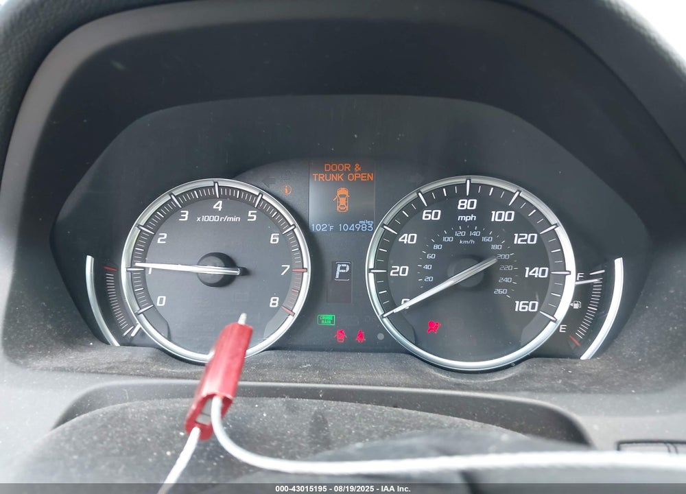 2016 ACURA TLX VIN: 19UUB1F32GA007654