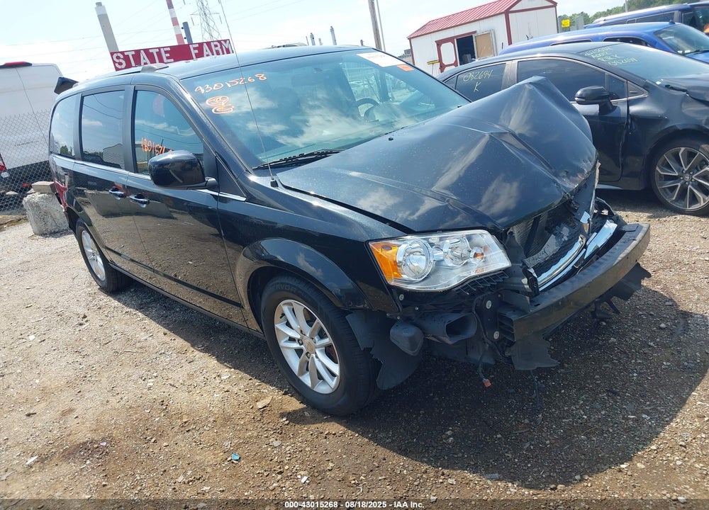 2018 DODGE GRAND CARAVAN SXT VIN: 2C4RDGCG4JR242035