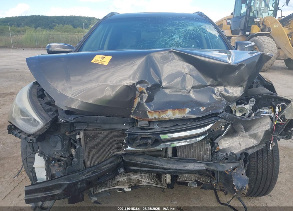 2013 HYUNDAI SANTA FE VIN: 5XYZU3LAXDG112354
