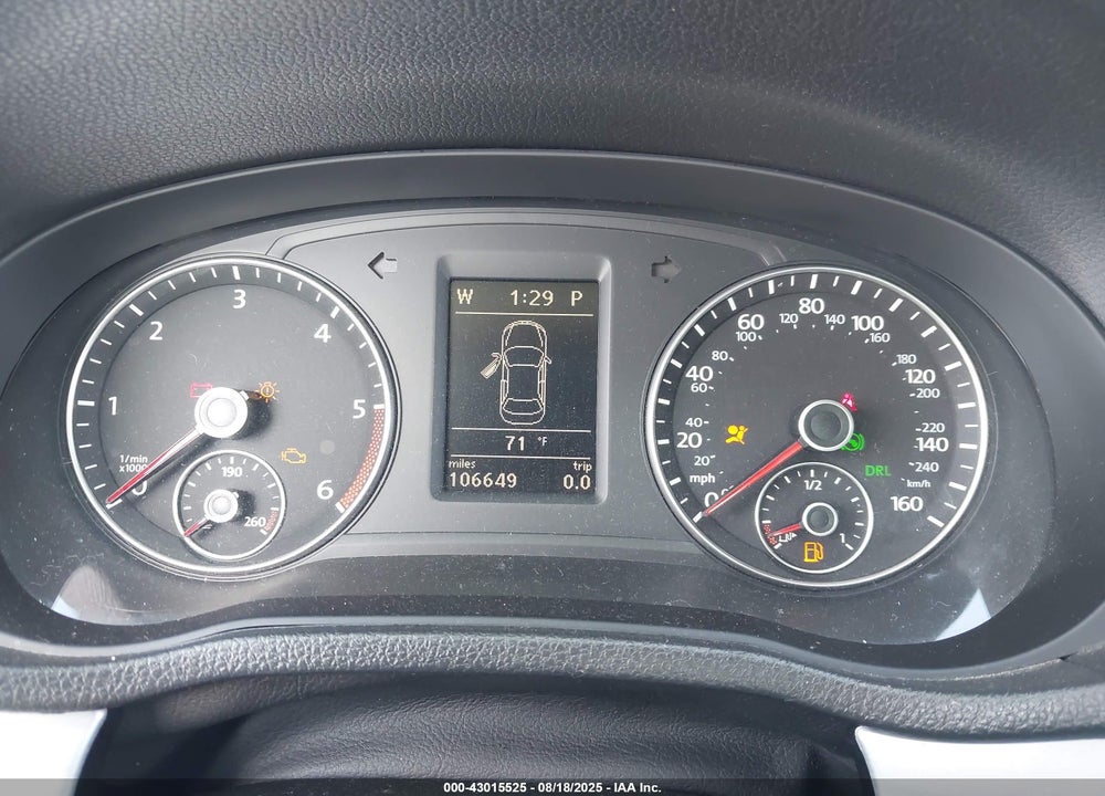 2012 VOLKSWAGEN PASSAT VIN: 1VWBN7A31CC013013