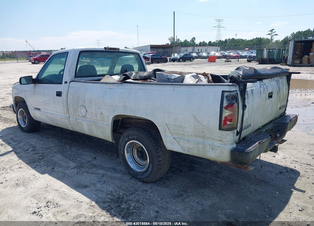 1995 GMC SIERRA VIN: 1GTEC14H0SZ551451