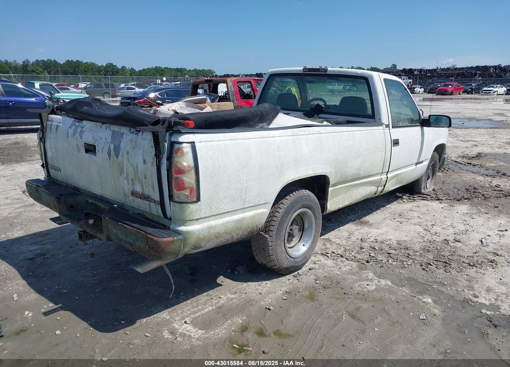 1995 GMC SIERRA VIN: 1GTEC14H0SZ551451