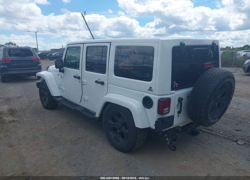 2017 JEEP WRANGLER UNLIMITED SAHARA 4X4 VIN: 1C4HJWEG2HL531591