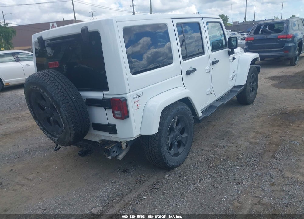 2017 JEEP WRANGLER UNLIMITED SAHARA 4X4 VIN: 1C4HJWEG2HL531591