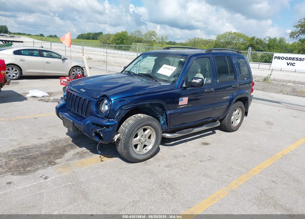 2003 JEEP LIBERTY LIMITED EDITION VIN: 1J4GL58K33W597522