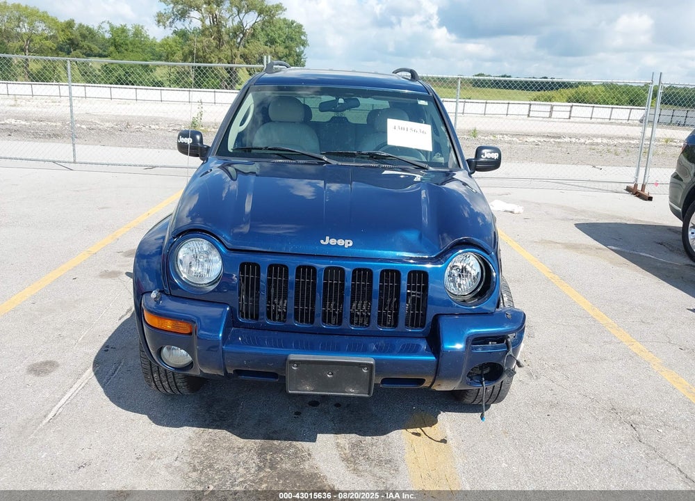 2003 JEEP LIBERTY LIMITED EDITION VIN: 1J4GL58K33W597522