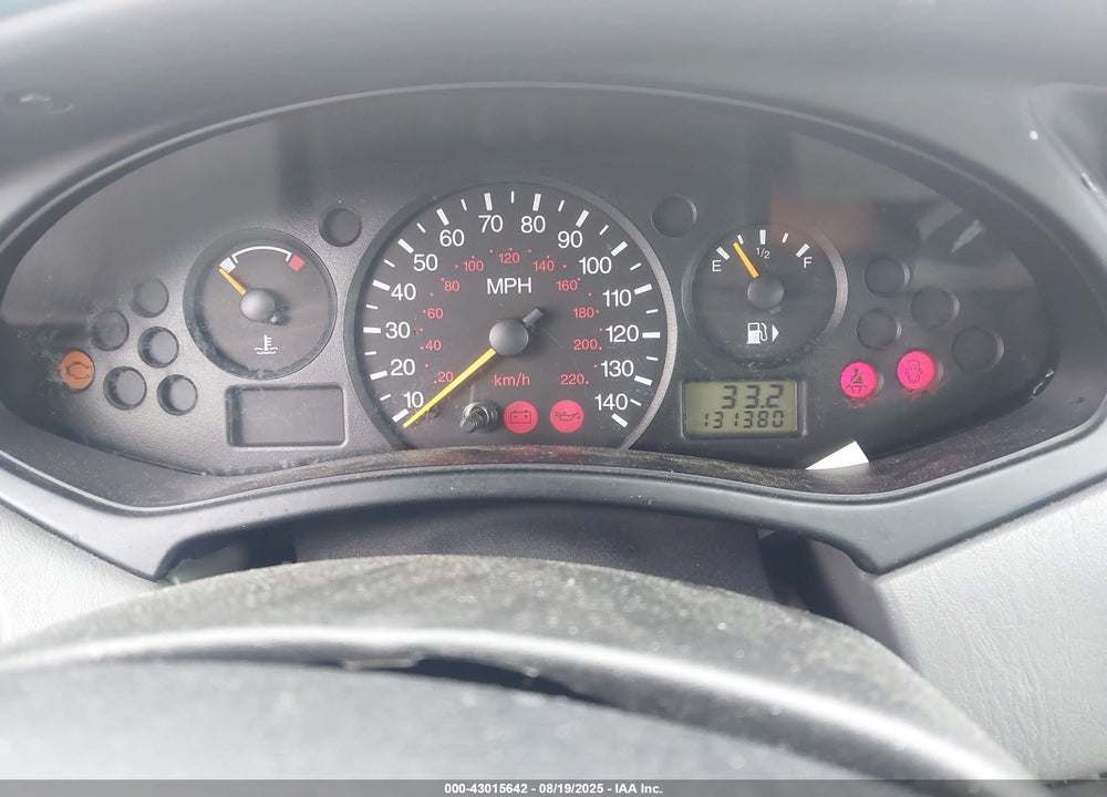 2003 FORD FOCUS LX VIN: 1FAFP33P23W253621