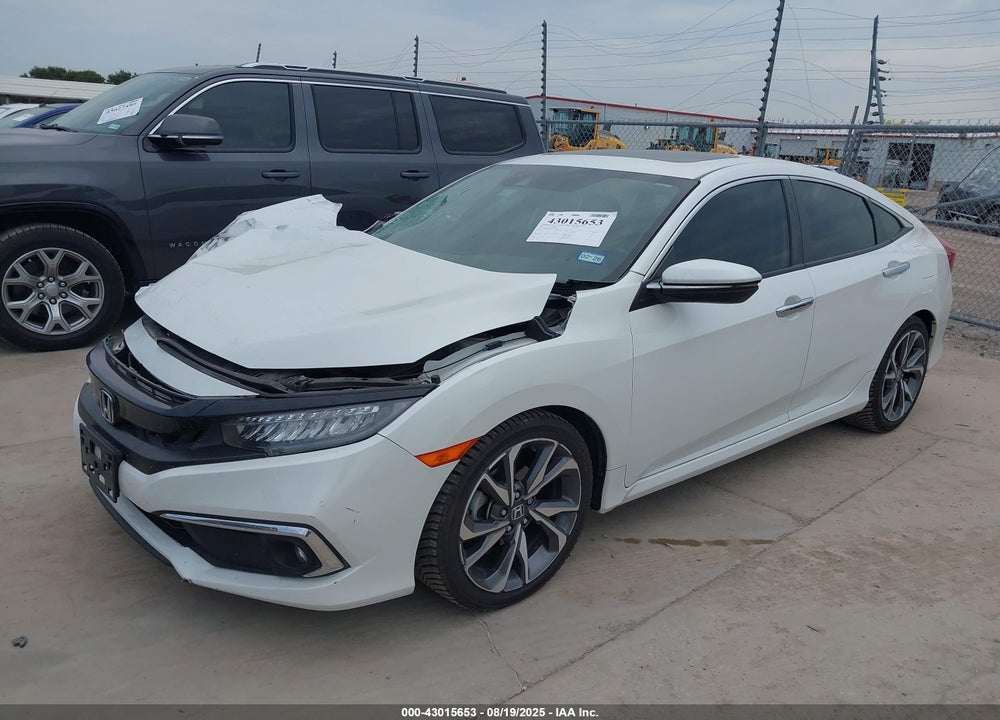 2019 HONDA CIVIC VIN: JHMFC1F98KX012886